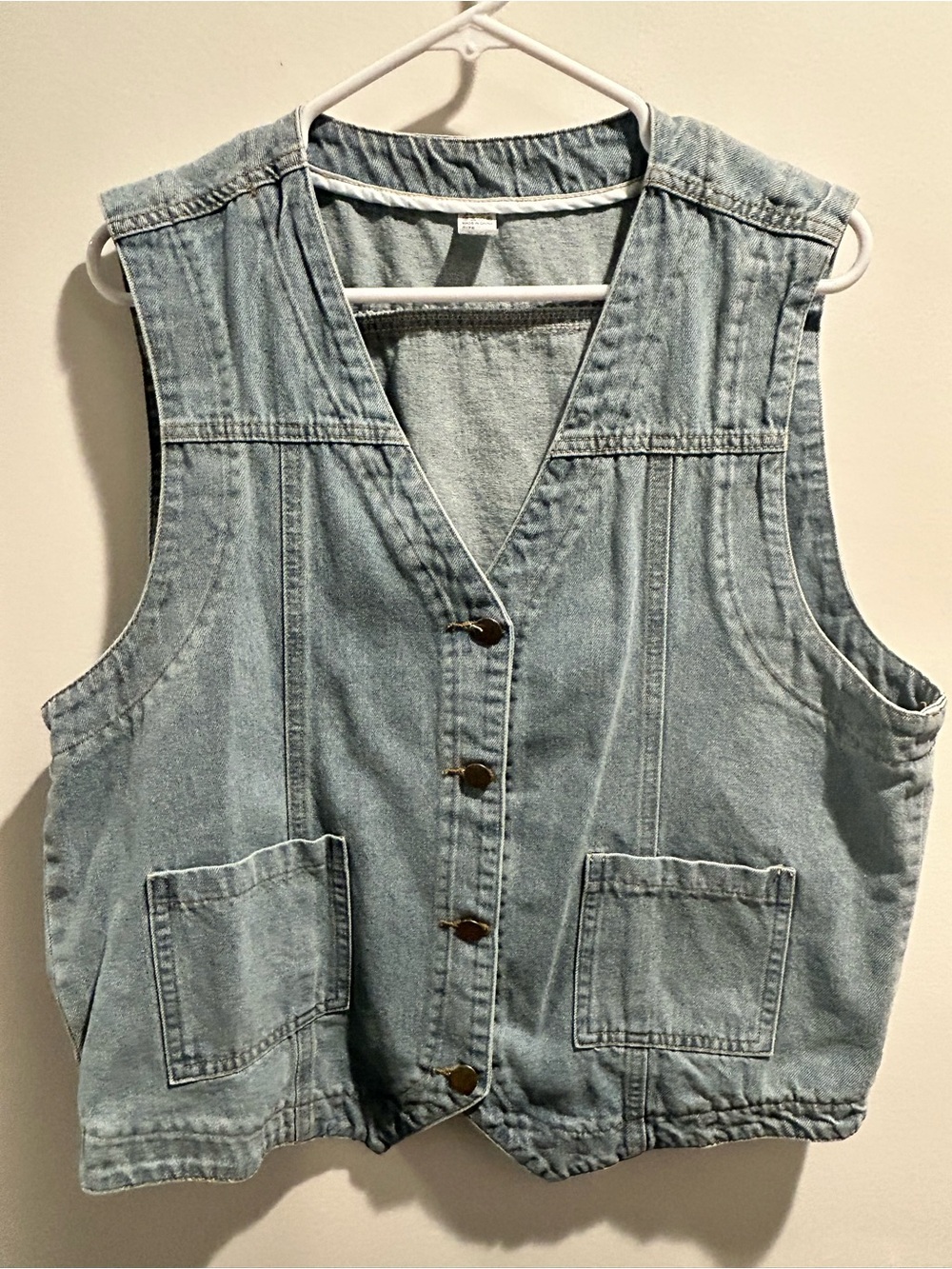 Amazon Light Blue Denim Vest